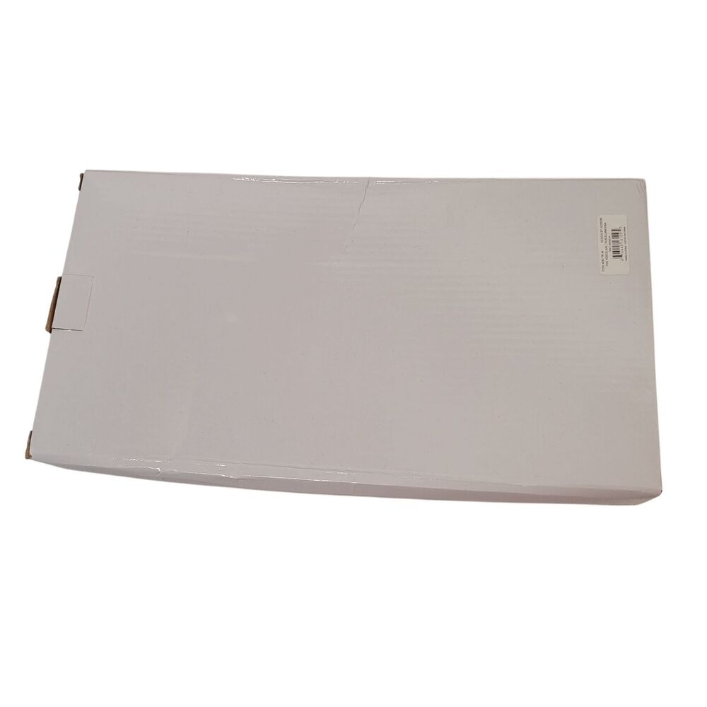 Kassatex St. Honore Rectangular Porcelain Tray With Gold Trim Bath Accessories - Picture 11 of 11